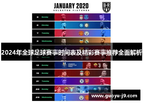 2024年全球足球赛事时间表及精彩赛事推荐全面解析